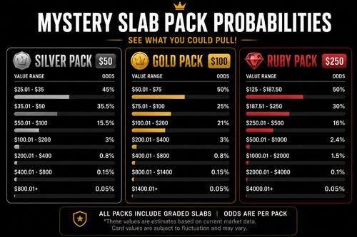 POKEMON MYSTERY SLAB PACK