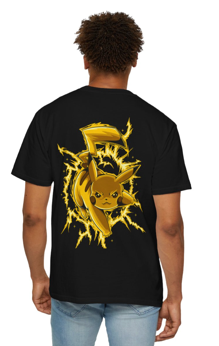 Electric T-shirt | Yellow Lightning Tee