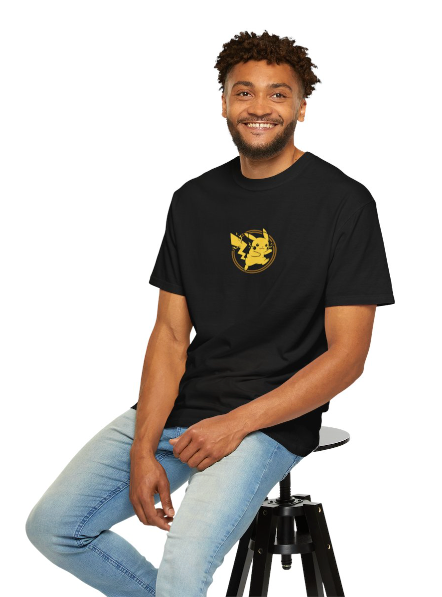 Electric T-shirt | Yellow Lightning Tee